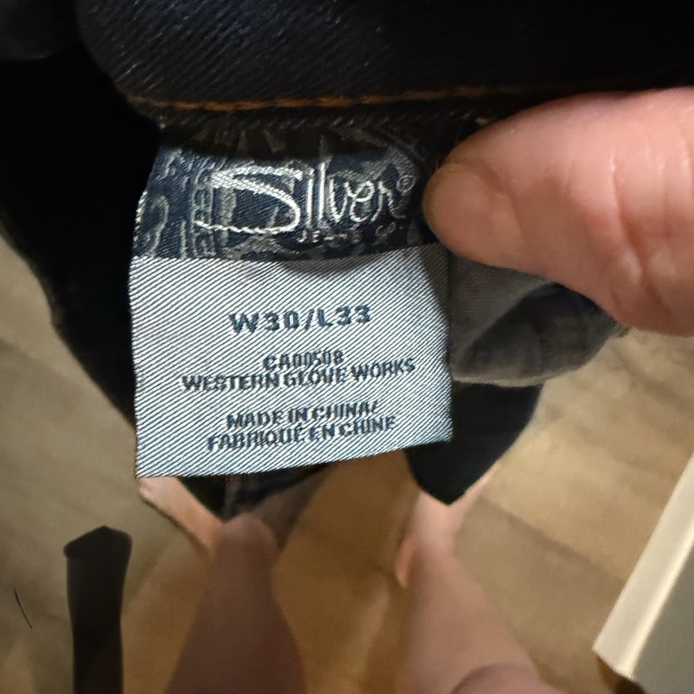 Silver Jeans Co. Women's Black Boot Cut Jeans - Mid Rise